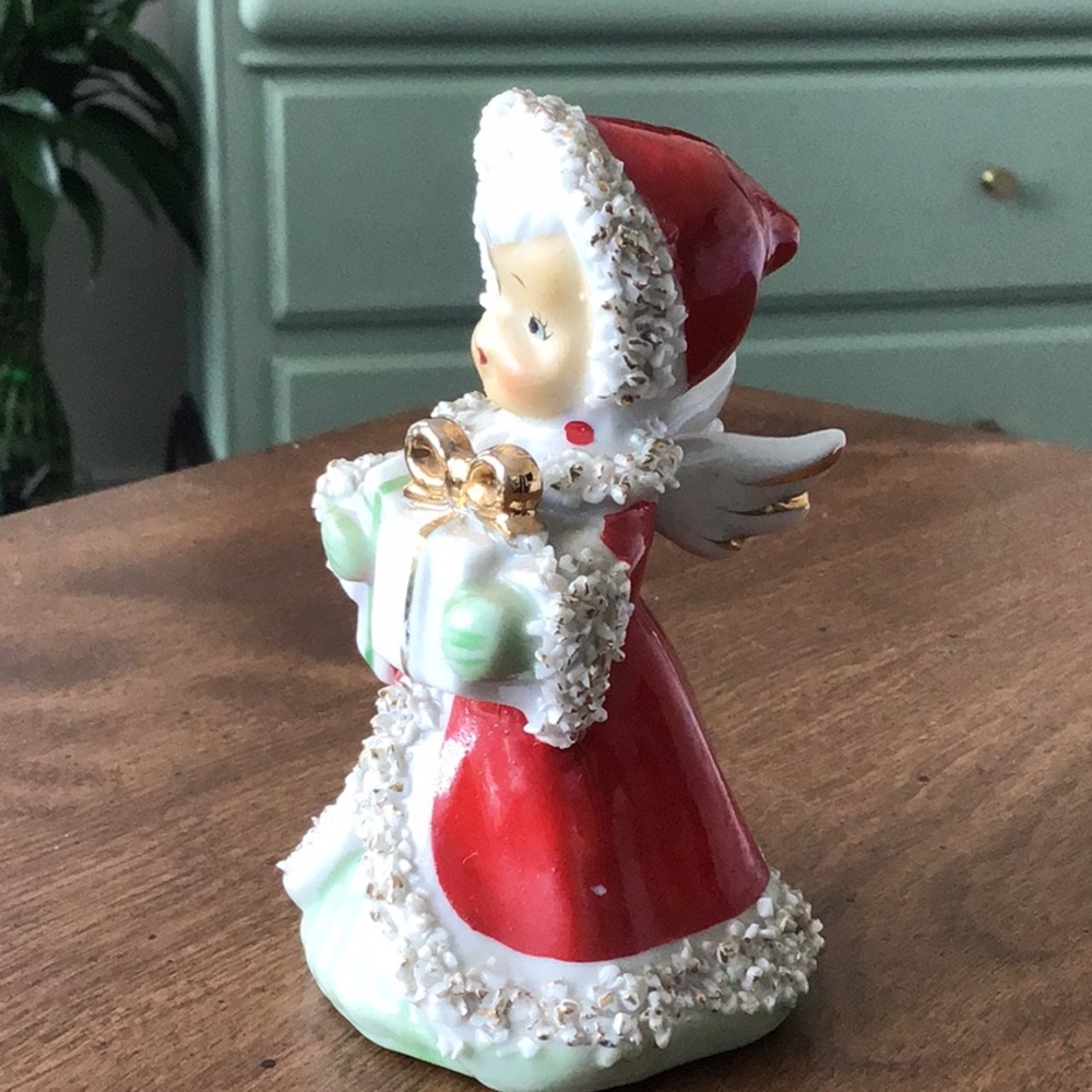Vintage Lefton Christmas Angel Bell - Picture 6 of 16